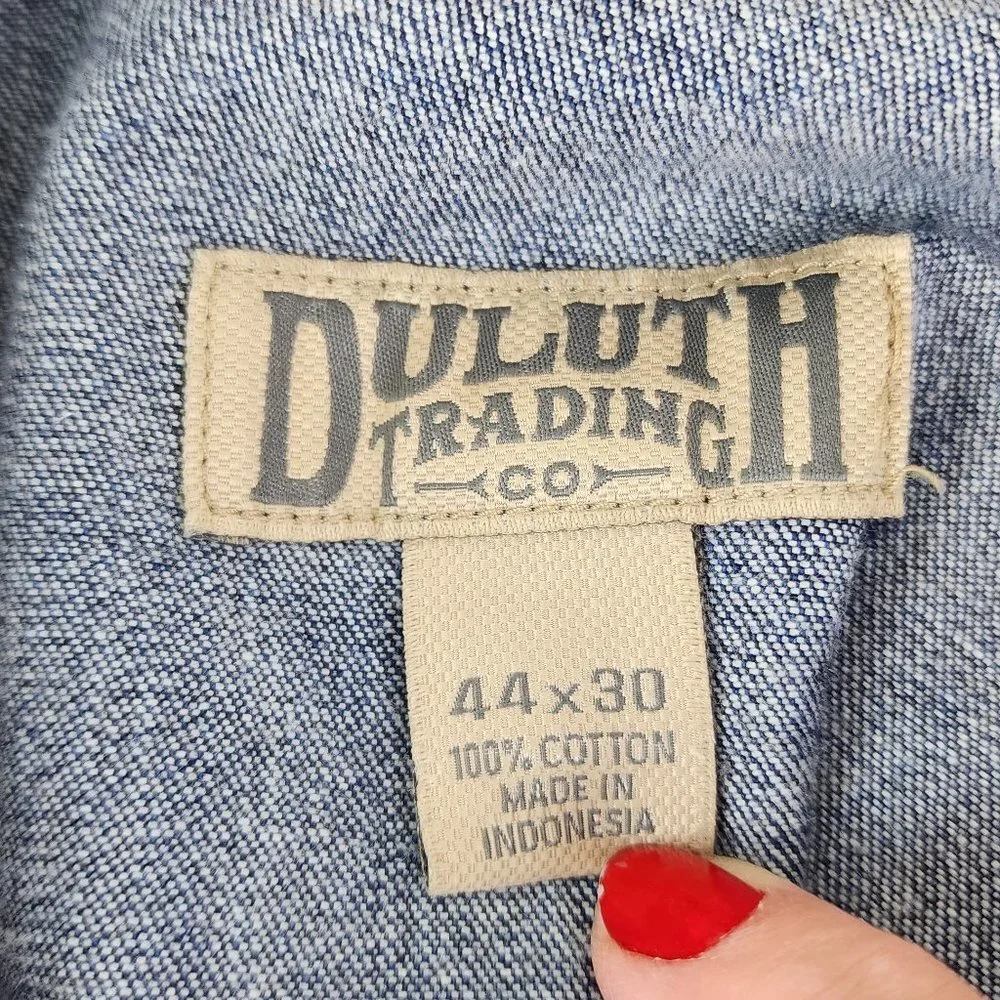 Duluth Trading Co Men's Cotton Jeans Sz 44x30